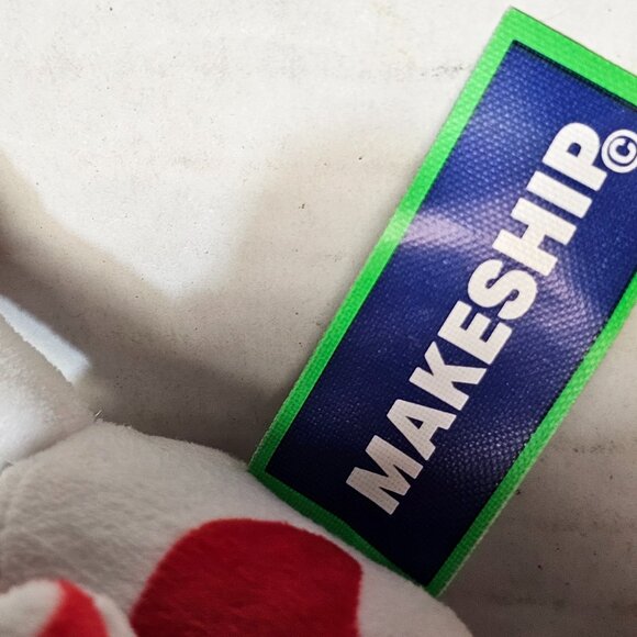 New Red White Cow Mushroom Plush Plushie November 2023 Makeship Make Ship 773 - Picture 2 of 11